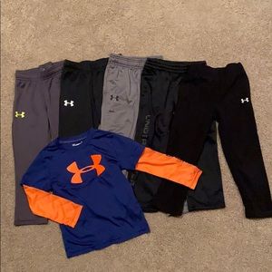 Boys 4T Under Armour Clothes.  Excellent cond.